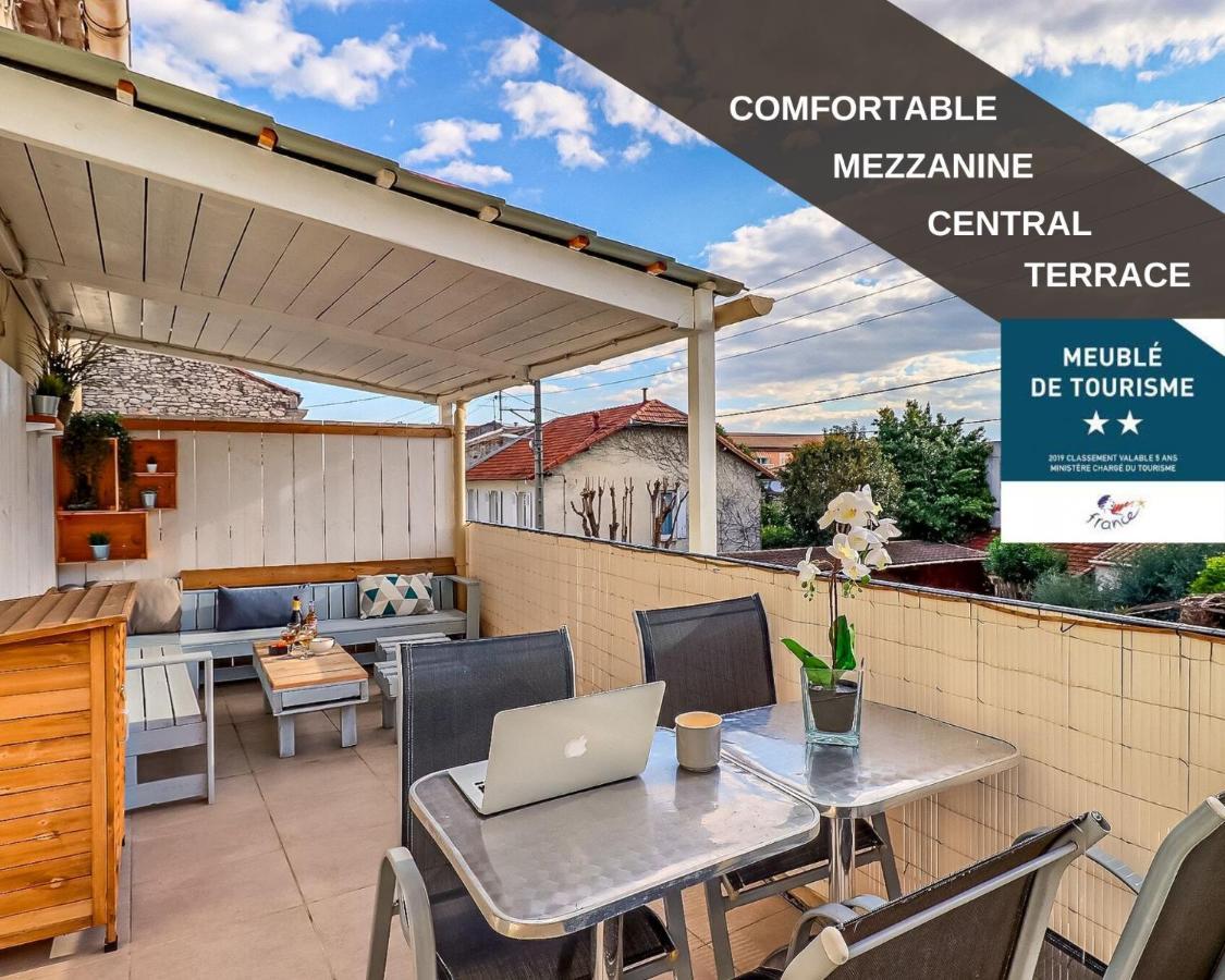 Appart Cosy Terrasse Gare De Nimes Apartment Екстериор снимка